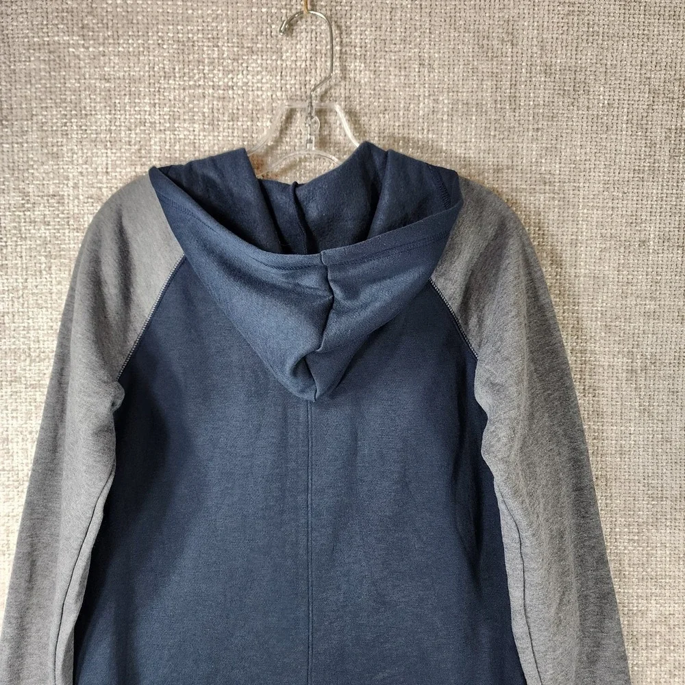 Abercrombie Fitch Kids Sleep One Piece Fleeced Union Suit Boys 15/16 Navy NWI